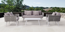 Load image into Gallery viewer, Candour Sorrento 3-Seater Sofa & Armchair Outdoor Set