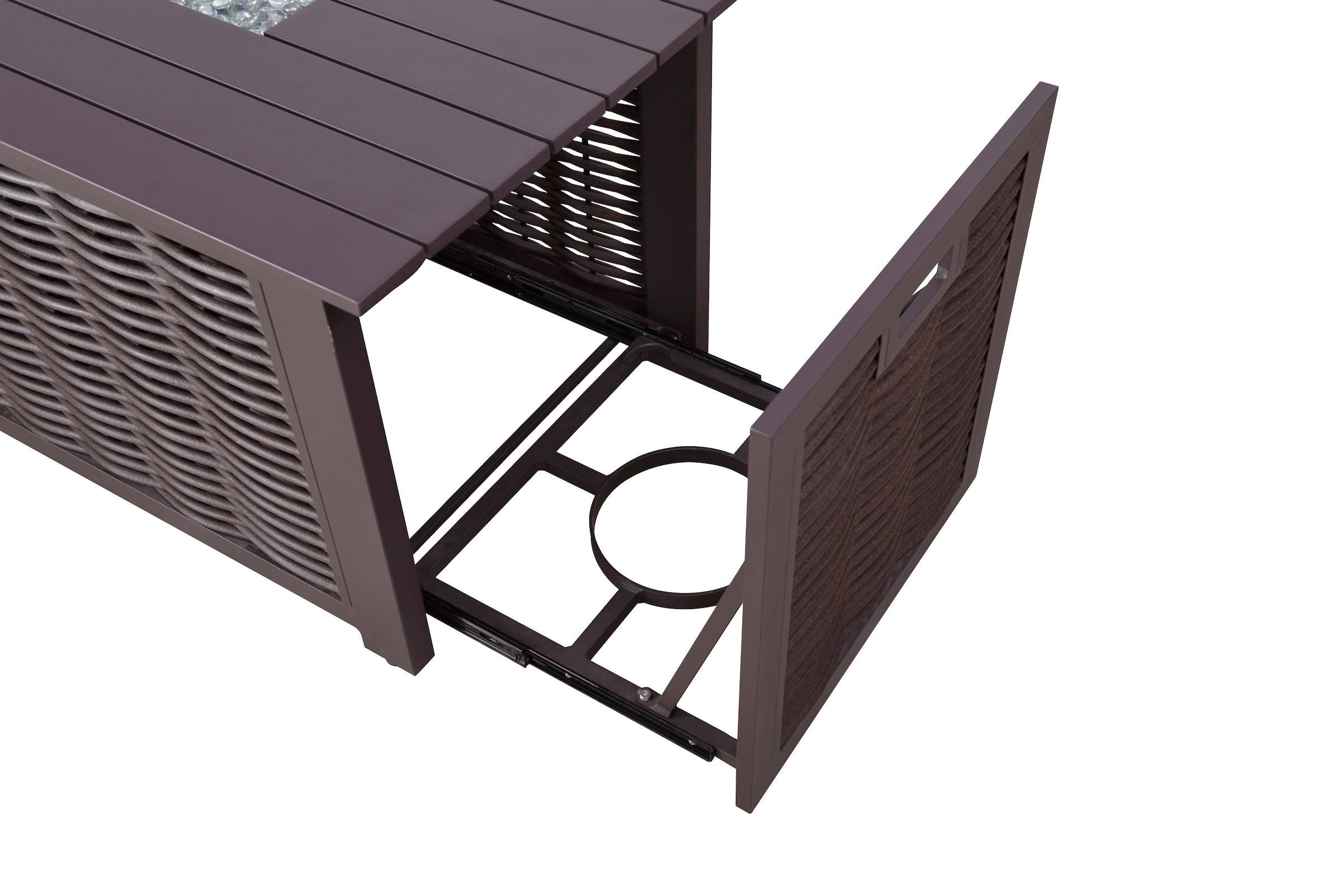Candour Solace Firepit 2-Seater Sofa & Armchair Outdoor Set