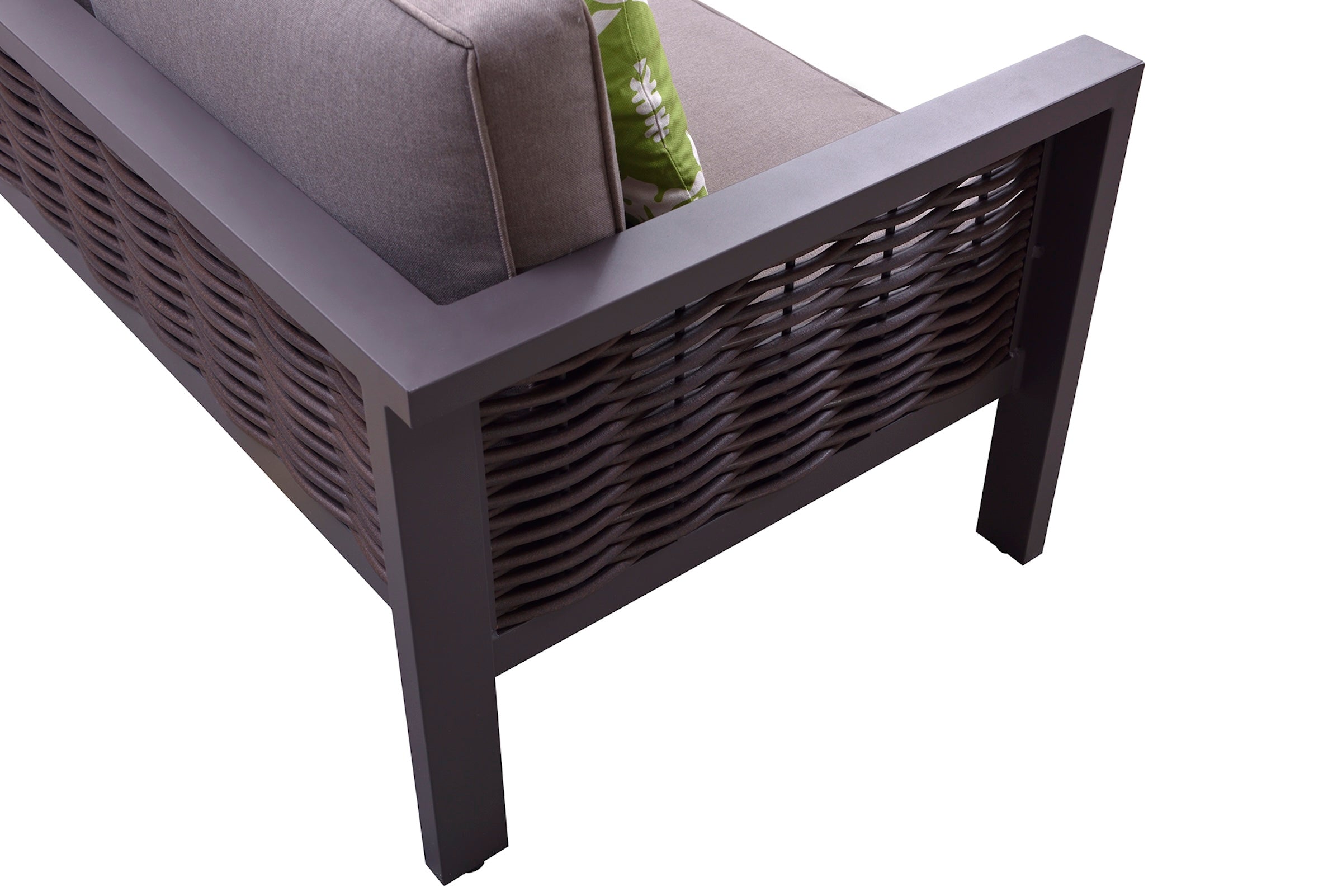 Candour Solace Firepit 2-Seater Sofa & Armchair Outdoor Set
