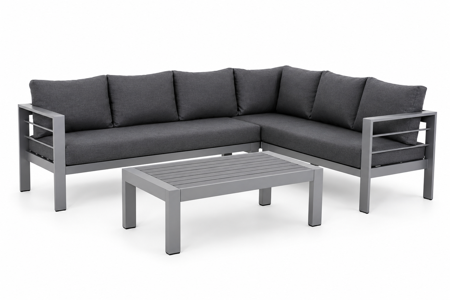 Candour Ravello Aluminium Corner Sofa Lounge Set
