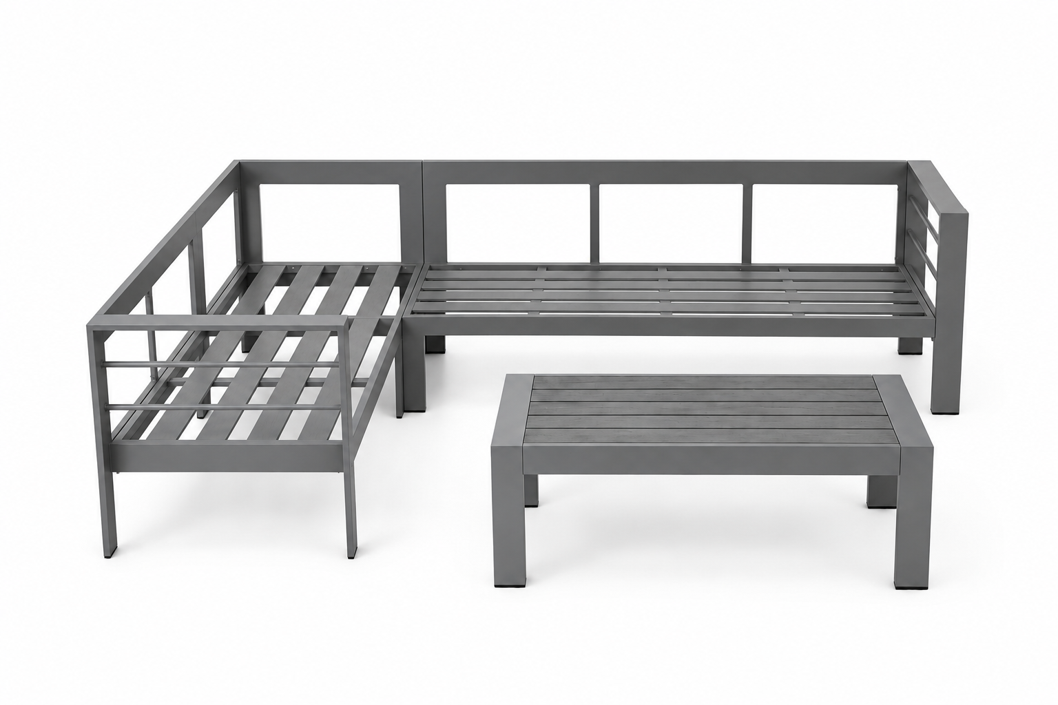 Candour Ravello Aluminium Corner Sofa Lounge Set