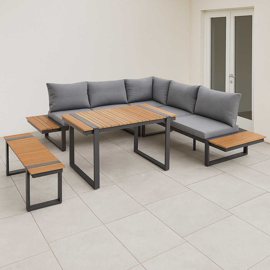 Candour Sorrento 3-Seater Sofa & Armchair Outdoor Set