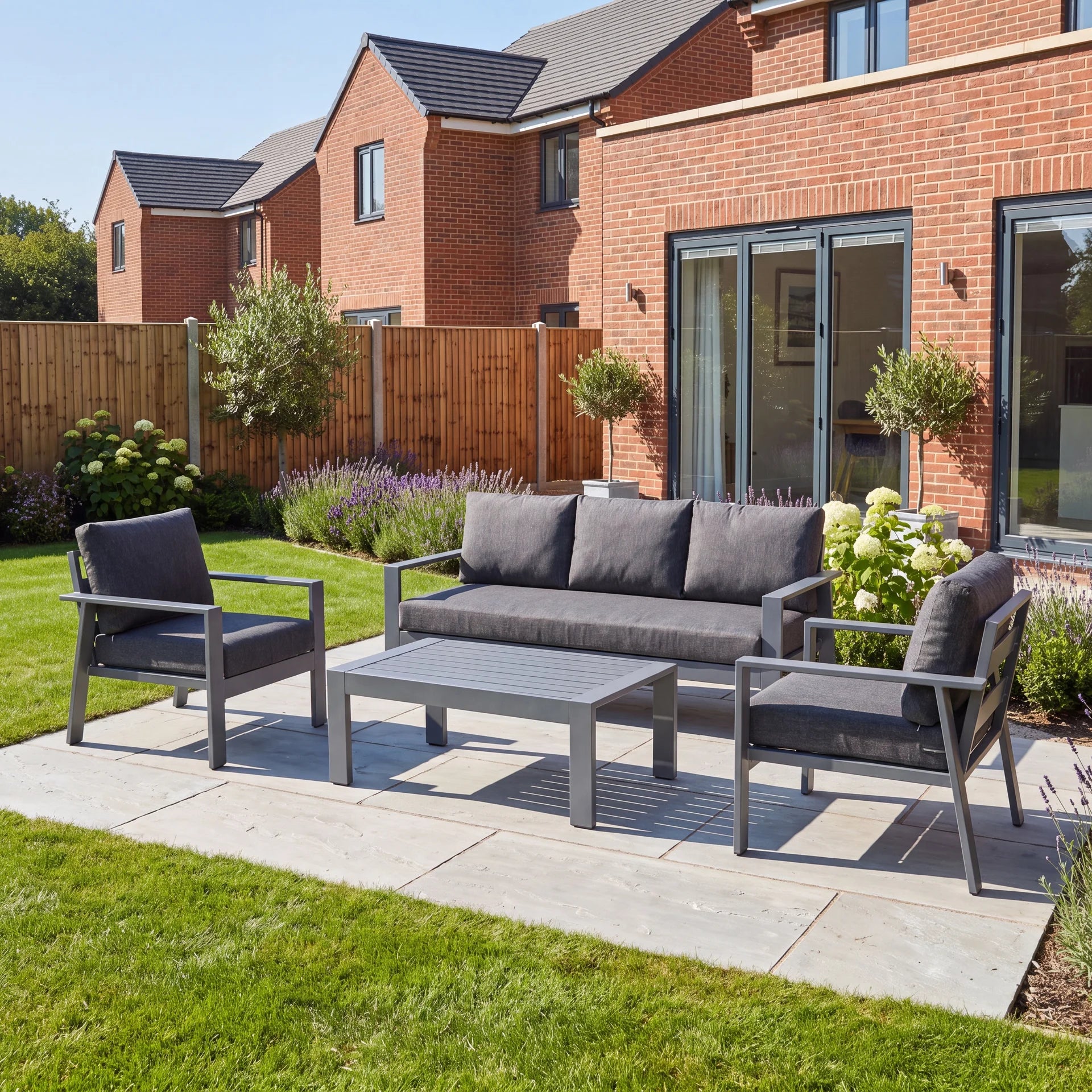 Candour Verona 3-Seater Sofa & Armchair Outdoor Set