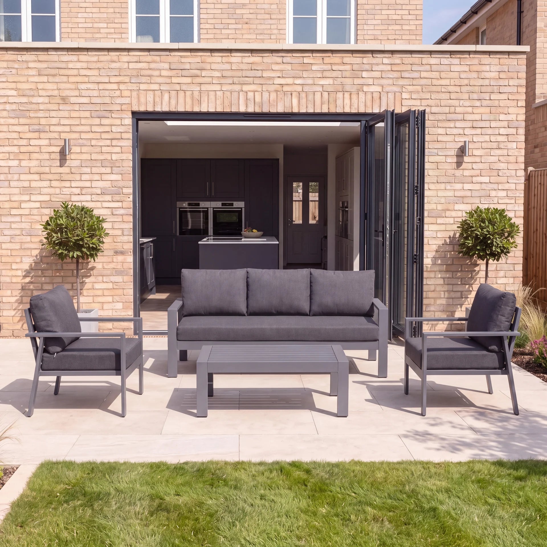 Candour Verona 3-Seater Sofa & Armchair Outdoor Set